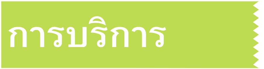 การบริการ